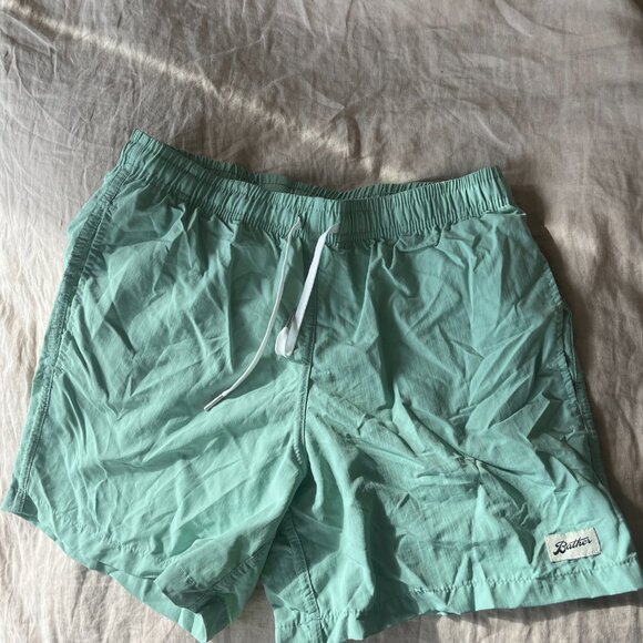 Men’s NEW Bathers Size Small Green Swim Trunks - Picture 2 of 4
